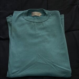 St. Croix Men's Aqua Short Sleeve Tee